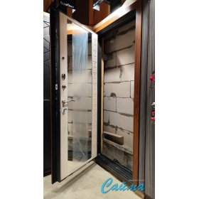 Входная Дверь Стальной Стандарт S15 (С15) (Янтарный Дуб)-foto5