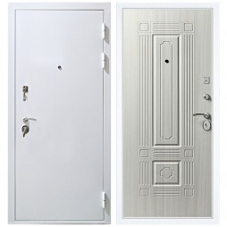 Входная Дверь Стальной Стандарт S12 (С12) Белая Шагрень