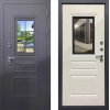 Входная Дверь Броня Осло стеклопакет 7024 Серая/Белый софт  (Уличная) с Терморазрывом - Фото №1