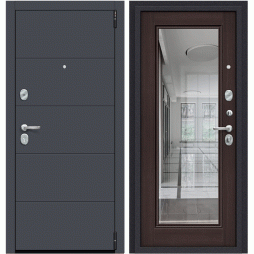Входная Дверь Porta R-3 4П61 Graphite Pro Венге Зеркало