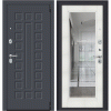 Входная Дверь Porta R-3 51П61 Graphite Pro Бьянко Зеркало