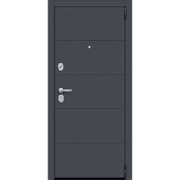 Входная Дверь Porta R-3 4П61 Graphite Pro Бьянко Зеркало-foto2