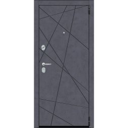 Входная Дверь Porta R-3 15-15 Graphite Art Снежный-Snow -foto2