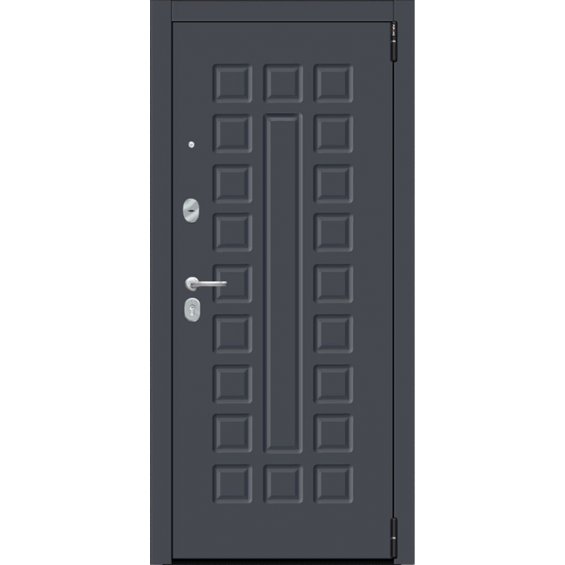 Входная Дверь Porta R-3 51П61 Graphite Pro Капучино Зеркало