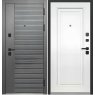Входная Дверь T-Doors 9 см 2 МДФ Сатин Графит/Эмалит Белый (толщина 10,5 см)