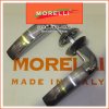 Дверные Ручки Morelli MH-02 SN/CP Цвет Белый Никель/Хром