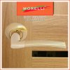 Дверные Ручки Morelli MH-06 SG/GP Цвет Матовое Золото/Золото - Фото №1