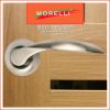 Дверные Ручки Morelli MH-07 SN Цвет Белый Никель