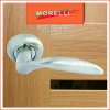 Дверные Ручки Morelli MH-07 SN Цвет Белый Никель - Фото №2