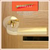 Дверные Ручки Morelli MH-11 SG/GP Цвет Матовое Золото/Золото