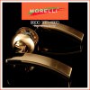 Дверные Ручки Morelli MH-12 SG/GP Цвет Матовое Золото/Золото