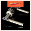 Дверные Ручки Morelli MH-13 SN/CP Цвет Белый Никель/Хром - Фото №2