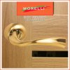 Дверные Ручки Morelli MH-15 SG/GP Цвет Матовое Золото/Золото - Фото №2