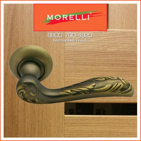 Дверные Ручки Morelli MH -31 COF Цвет Кофе