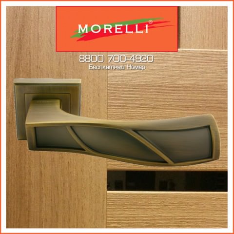 Дверные Ручки Morelli MH-33 COF-S Цвет Кофе