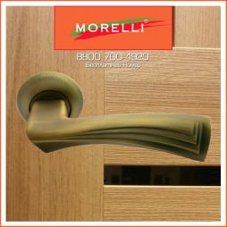 Дверные Ручки Morelli MH-34 COF Цвет Кофе