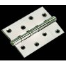 Петля Дверная MORELLI Стальная Универсальная MS 100X70X2.5-4BB SC Цвет - Матовый Хром