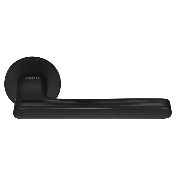 RAP 26 SLIM-R BL Чёрный - Дверные Ручки RUCETTI RAP 26 SLIM-R BL Чёрный - Дверные Ручки RUCETTI