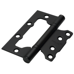 Петля Дверная RUCETTI без врезки (Бабочка) RFH-100*75*2,5 BL, Чёрный