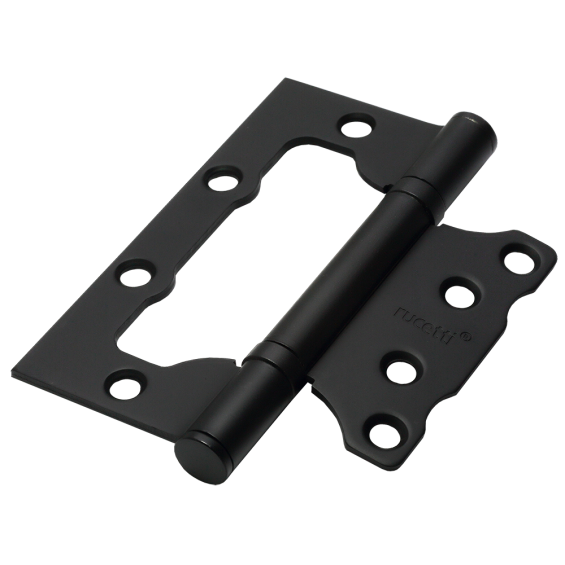 Петля Дверная RUCETTI без врезки (Бабочка) RFH-100*75*2,5 BL, Чёрный Петля Дверная RUCETTI без врезки (Бабочка) RFH-100*75*2,5 BL, Чёрный