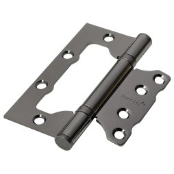 Петля Дверная RUCETTI без врезки (Бабочка) RFH-100*75*2,5 BN, Чёрный Никель