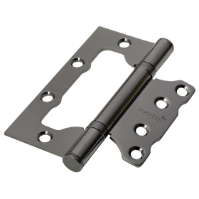 Петля Дверная RUCETTI без врезки (Бабочка) RFH-100*75*2,5 BN, Чёрный Никель