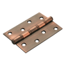 Петля Стальная Универсальная RUCETTI RS 100X70X2.5-4BB AC, Античная Медь