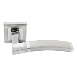 RAP 13-S SN/CP Белый никель / Хром - Дверные Ручки RUCETTI