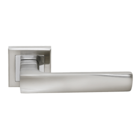 RAP 14-S SN/CP Белый никель / Хром - Дверные Ручки RUCETTI