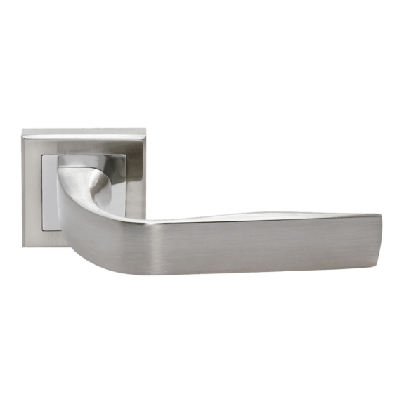 RAP 15-S SN/CP Белый никель / Хром - Дверные Ручки RUCETTI