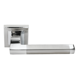 RAP 17-S SN/CP Белый никель / Хром - Дверные Ручки RUCETTI