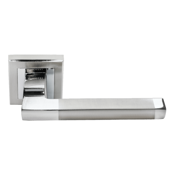 RAP 17-S SN/CP Белый никель / Хром - Дверные Ручки RUCETTI