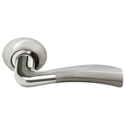 RAP 19 SN/CP Белый Никель/Полированный Хром - Дверные Ручки RUCETTI
