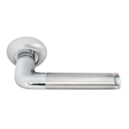 RAP 2 SN/CP Белый никель / Хром - Дверные Ручки RUCETTI