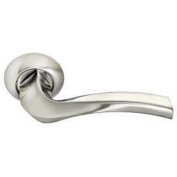 RAP 20 SN/CP Белый Никель/Полированный Хром - Дверные Ручки RUCETTI