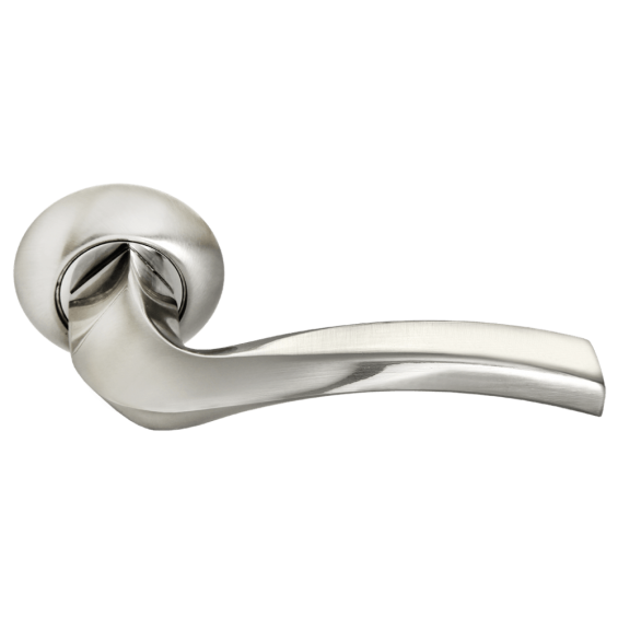 RAP 20 SN/CP Белый Никель/Полированный Хром - Дверные Ручки RUCETTI RAP 20 SN/CP Белый Никель/Полированный Хром - Дверные Ручки RUCETTI