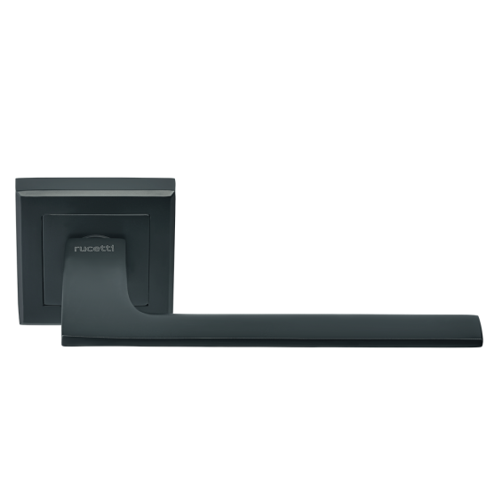 RAP 21-S BL Чёрный - Дверные Ручки RUCETTI RAP 21-S BL Чёрный - Дверные Ручки RUCETTI