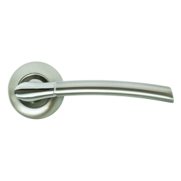 RAP 6 SN/CP Белый никель / Хром - Дверные Ручки RUCETTI