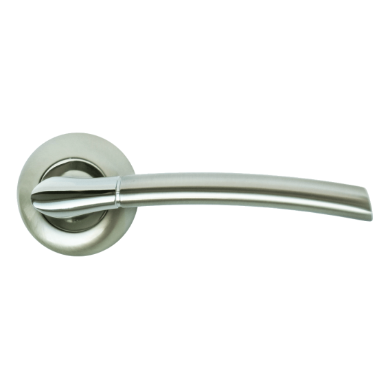 RAP 6 SN/CP Белый никель / Хром - Дверные Ручки RUCETTI