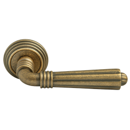 RAP CLASSIC-L 5 OMB Старая Матовая Бронза - Дверные Ручки RUCETTI