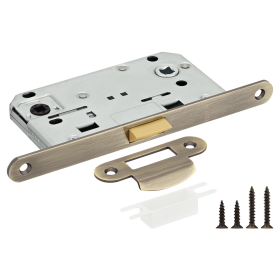 Защелка Дверная RUCETTI RP1895 AB, Бронза