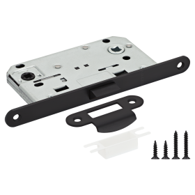 Защелка Дверная RUCETTI RP1895 BL, Чёрный