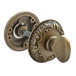 Завертка сантехническая RUCETTI RAP-CLASSIC WC OMB,  Старая Античная Бронза