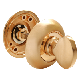 Завертка сантехническая RUCETTI RAP WC SG/GP, Матовое Золото/Золото