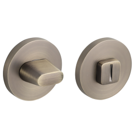 Завертка сантехническая RUCETTI RAP WC SLIM-R AB, Античная Бронза