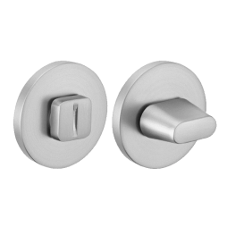 Завертка сантехническая RUCETTI RAP WC SLIM-R SC, Матовый Хром