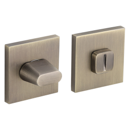 Завертка сантехническая RUCETTI RAP WC SLIM-S AB, Античная Бронза