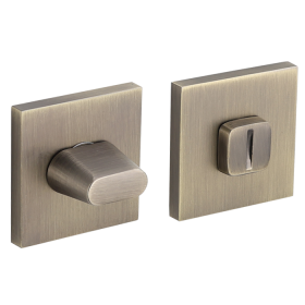 Завертка сантехническая RUCETTI RAP WC SLIM-S AB, Античная Бронза