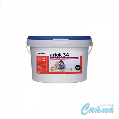 Arlok 34 (4 кг.) Клей для бытового и полукоммерческого линолеума