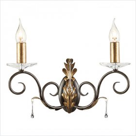 Светильник настенный бра Elstead LIGHTING Amarilli AML2 BRONZE/GOLD Светильник настенный бра Elstead LIGHTING Amarilli AML2 BRONZE/GOLD